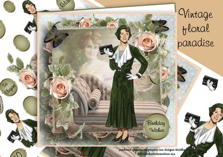 Vintage Floral Paradise