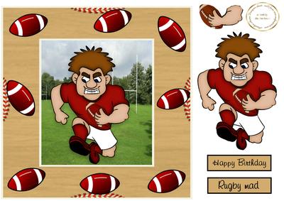 Rugby Special 2 Red Shirt