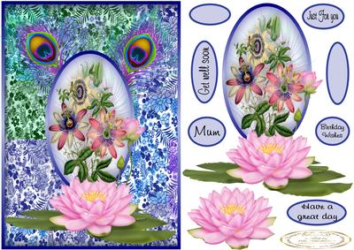 Passion Flower and Lily