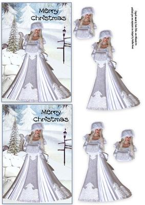 2 to a Page Snow Queen A6