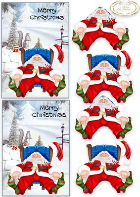 Santas Exhausted 2 to a Page
