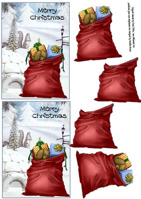 2 to a Page A6 Santas Sack