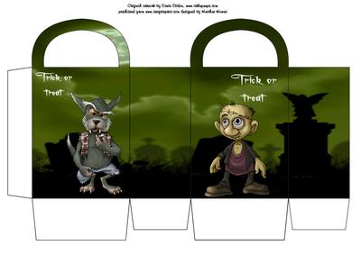 Trick or Treat Little Monster Bag