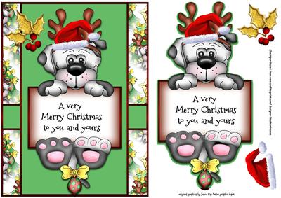 Happy Christmas Critter 1