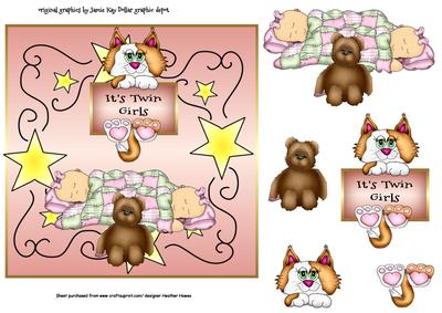Cute Critters Twin Girls