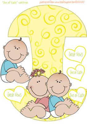 One of Each Twins Wobble Card