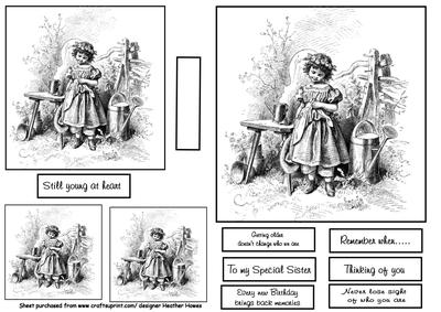 B/w Assorted Stamps/toppers