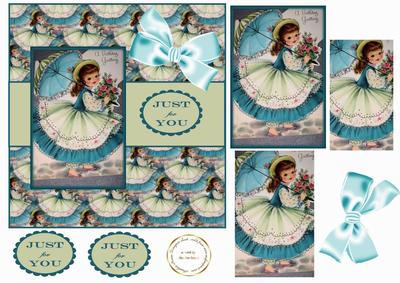 Vintage Delight Birthday Girl
