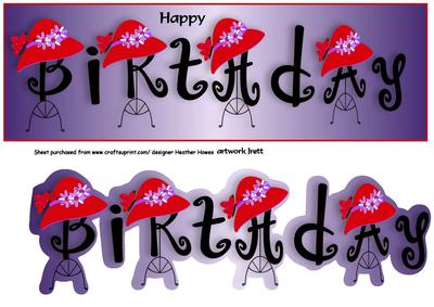 Birthday Red Hats