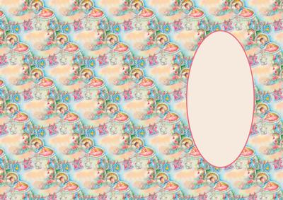 Vintage Baby Girl Insert