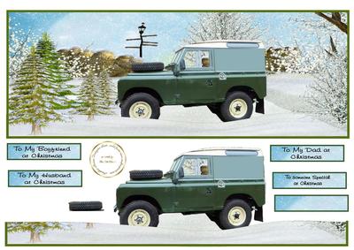 Landrover 1 Without Santa