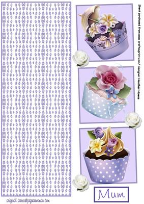 Tall Dl Cupcakes Panels