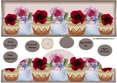 Large Scalloped Cupcakes 2