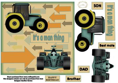 Tactor/racing Car