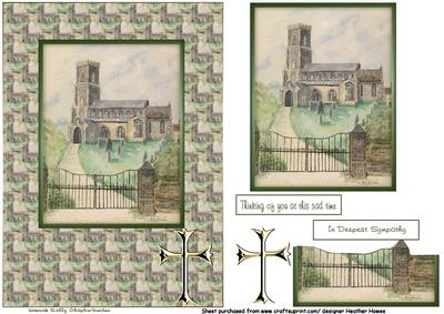 The Church Sympathy Card