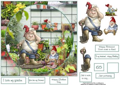 Gnomeo in the Garden