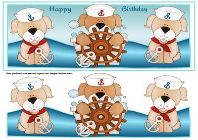 Ahoy There Birthday Dl