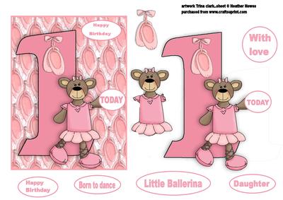 1 Year Old Ballerina Teddy
