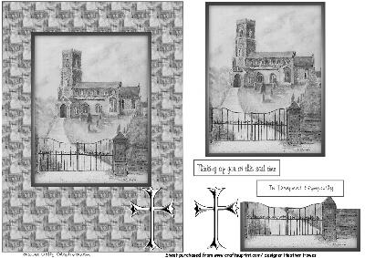 Black and White Church Sympathy