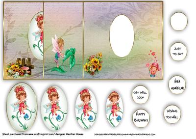 Wishing You Well Fairy Foldback
