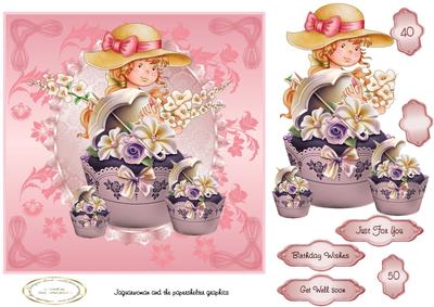 Cupcakes and Flowers