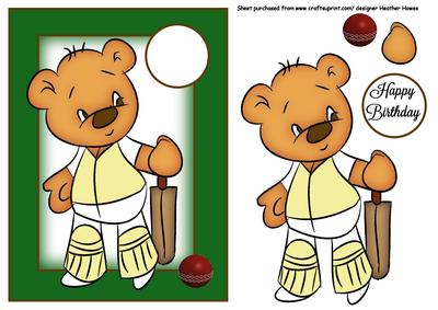 Cricket Colin Bear