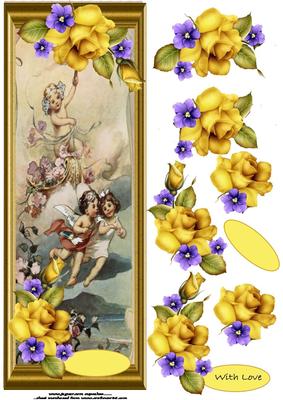 Say It with Cherubs and Roses