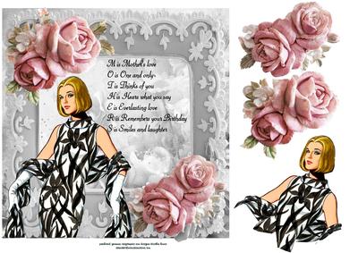 Lady Out of the Frame with Verse2