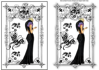 Framed Lady 1