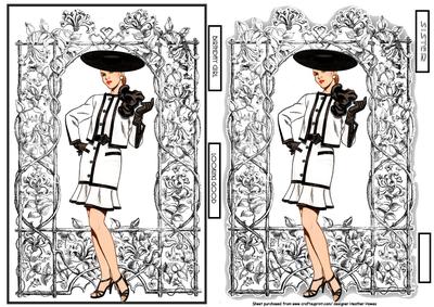 Lady in a Frame 4