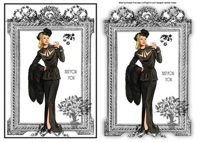 Lady in a Frame 7
