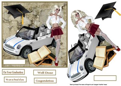 Graduation Modern Girl