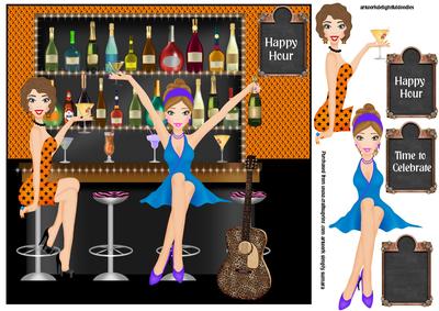 Cocktails Happy Hour