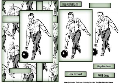Retro Male Bowler