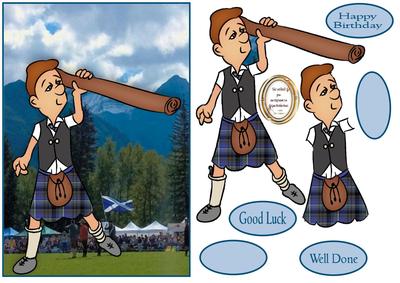 Toss the Caber Jock