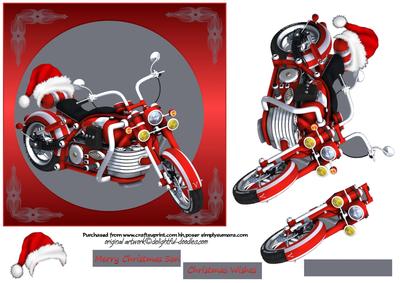Christmas Motorbike