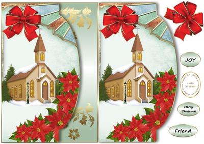 Scalloped Scenic Card