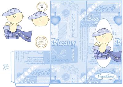 A Baby Boy Voucher Wallet Card