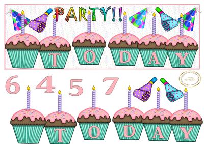 Cupcake Birthday Dl