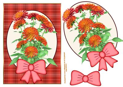 Flowers on Tartan
