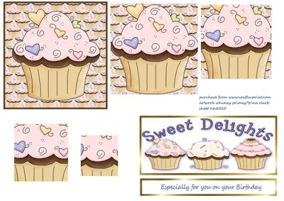 Sweet Treats Cupcake Pyramid