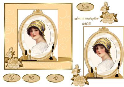 Beautiful Reflections in Gold