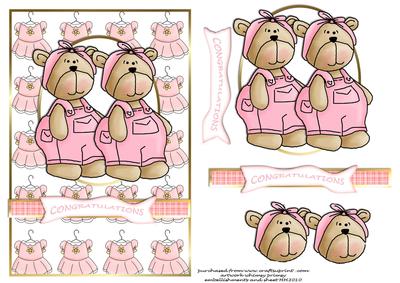 Twin Girl Bears