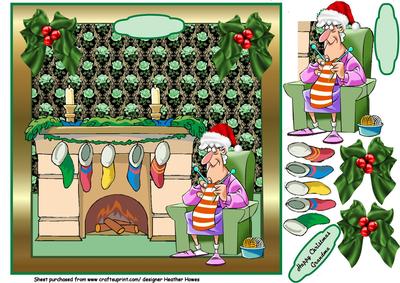Grandma at Christmas