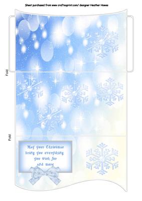 Christmas Lottery Ticket/money Wallet