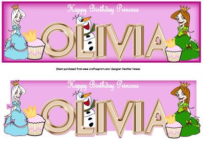 Olivia Birthday
