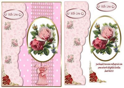 Tassled Roses Polka Dots