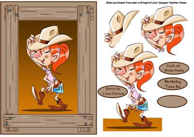 Born to Dance Cowgirl
