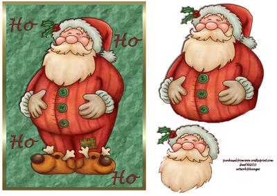 Ho Ho Ho Santas in His Pj's