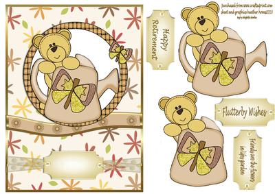 Flutterby Watering Can Wishes